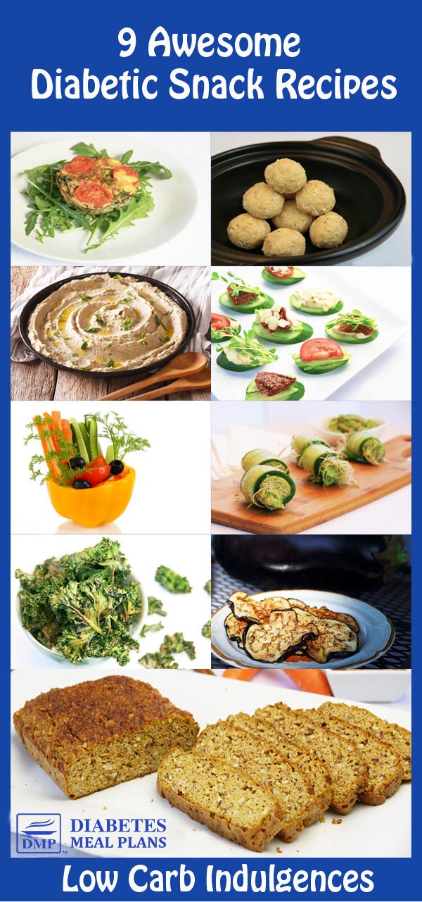 9 Diabetic Snack Recipes: Low carb