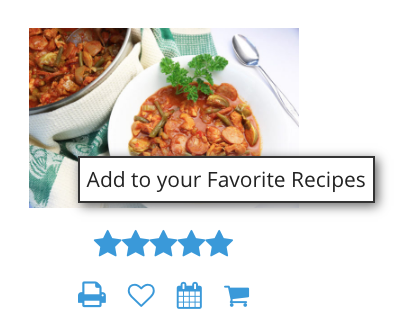 Add recipe to favorites