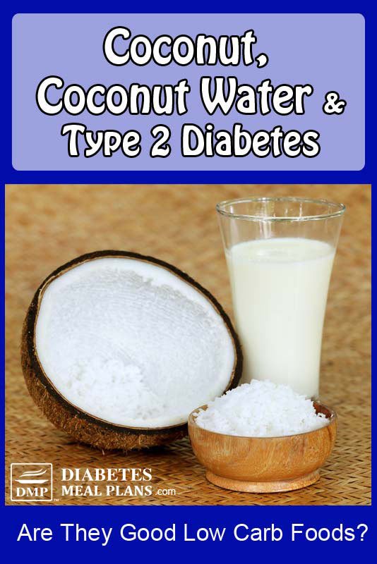 Coconut and Coconut Water for Diabetes