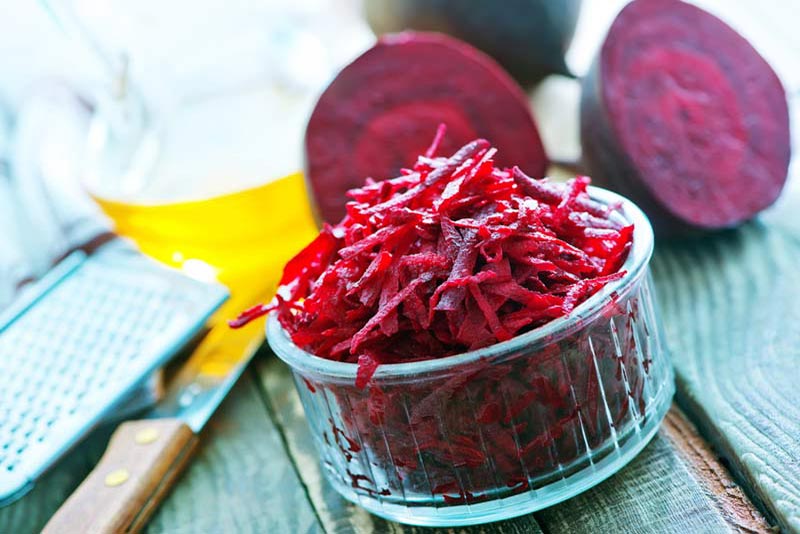 Fresh beet salad