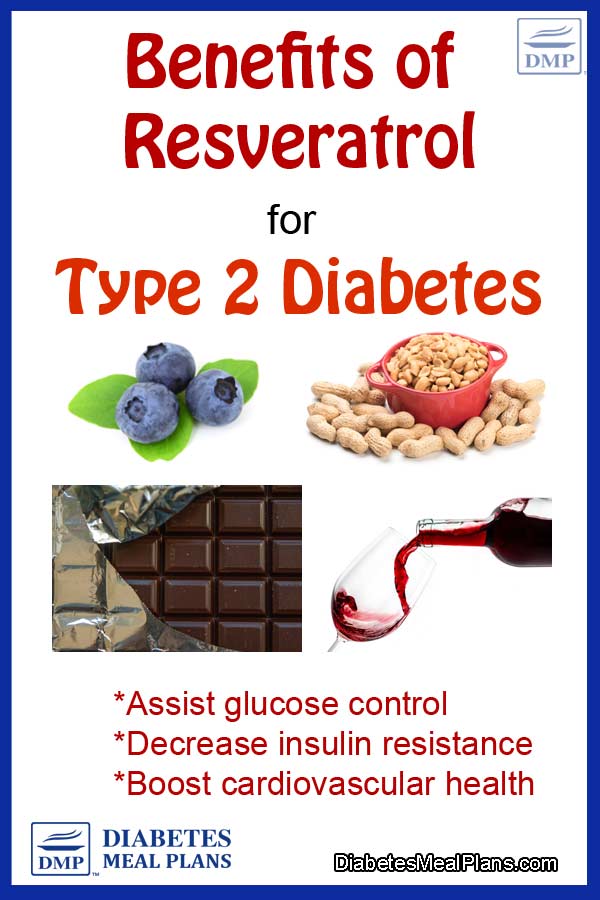 Benefits of resveratrol for diabetes
