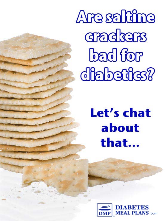 Are saltine crackers bad for diabetics? You might just be suprised at what you find out.
