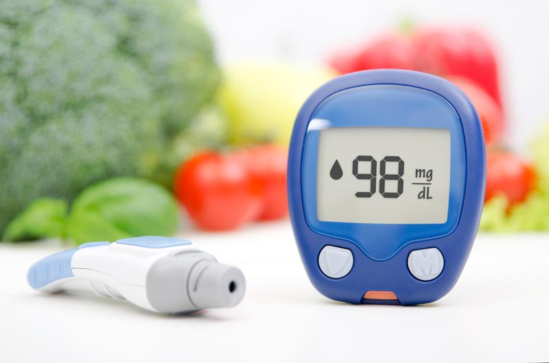 Lower blood sugar with a healthy diet