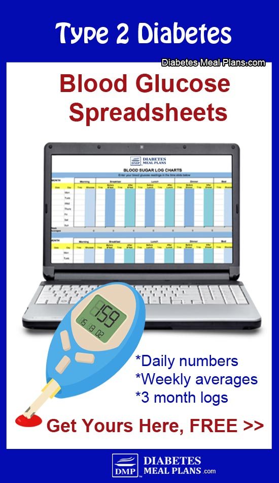 Free Blood Glucose Spreadsheets