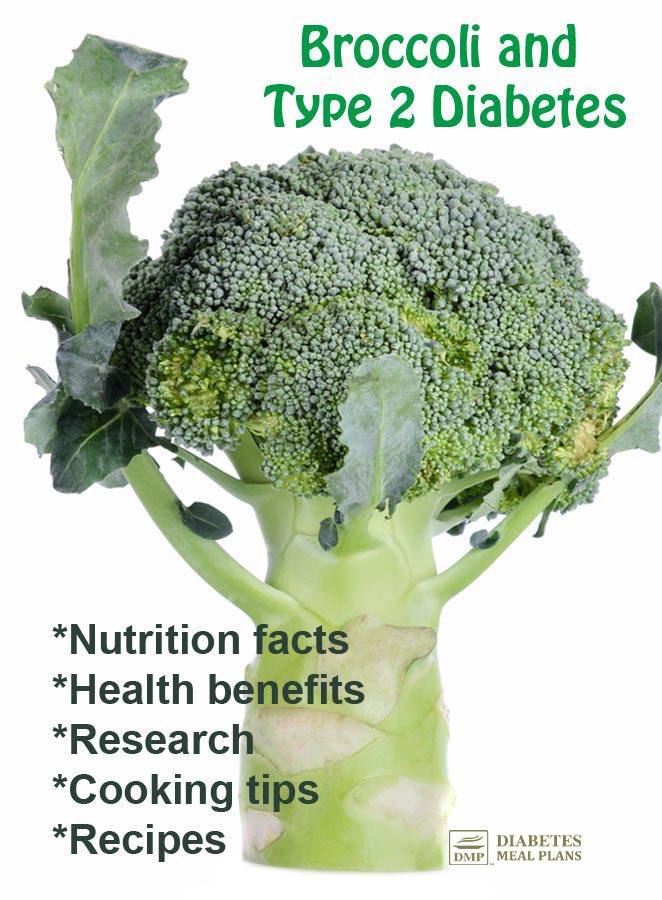 Facts about broccoli and type 2 diabetes
