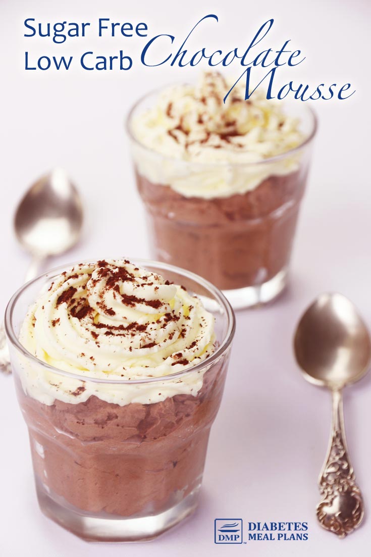 Low Carb Diabetic Chocolate Mousse