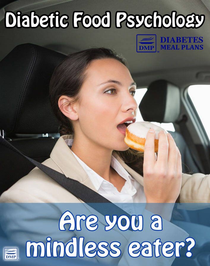 Diabetic Food Psychology and Mindless/ Mindful Eating