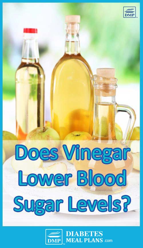 Does Vinegar Lower Blood Sugar Levels?