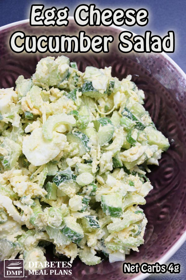Egg Cheese Cucumber Salad