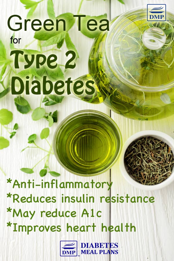 Benefits of green tea for type 2 diabetes