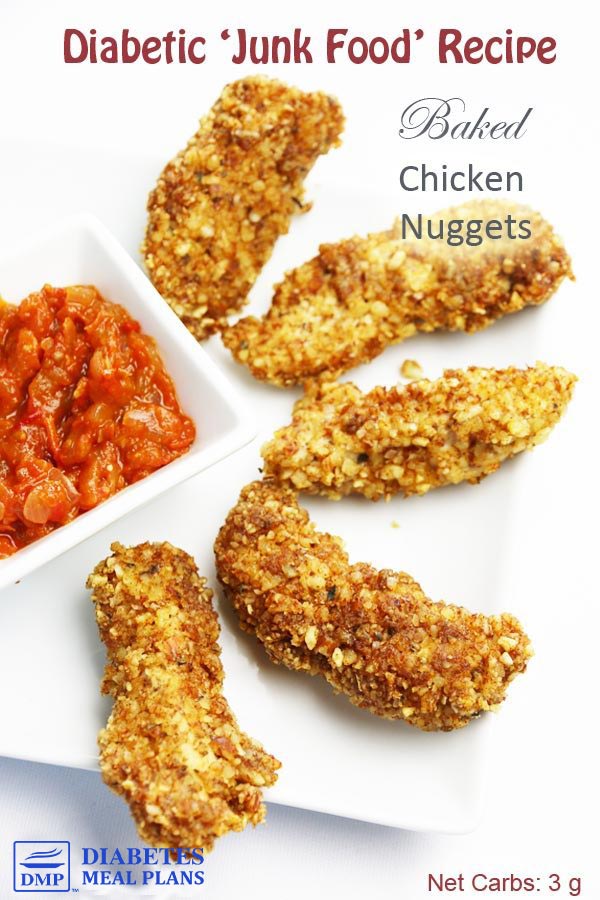 Low Carb Nut Crusted Chicken Nuggets with Sugar Free Sweet Chili Sauce