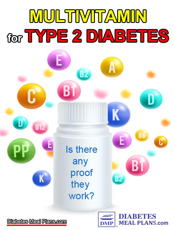 Do multivitamins actually work for people with type 2 diabetes?