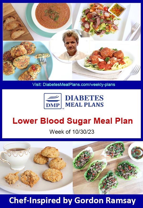 Diabetes Meal Plan Menu Week Of 10 30 23